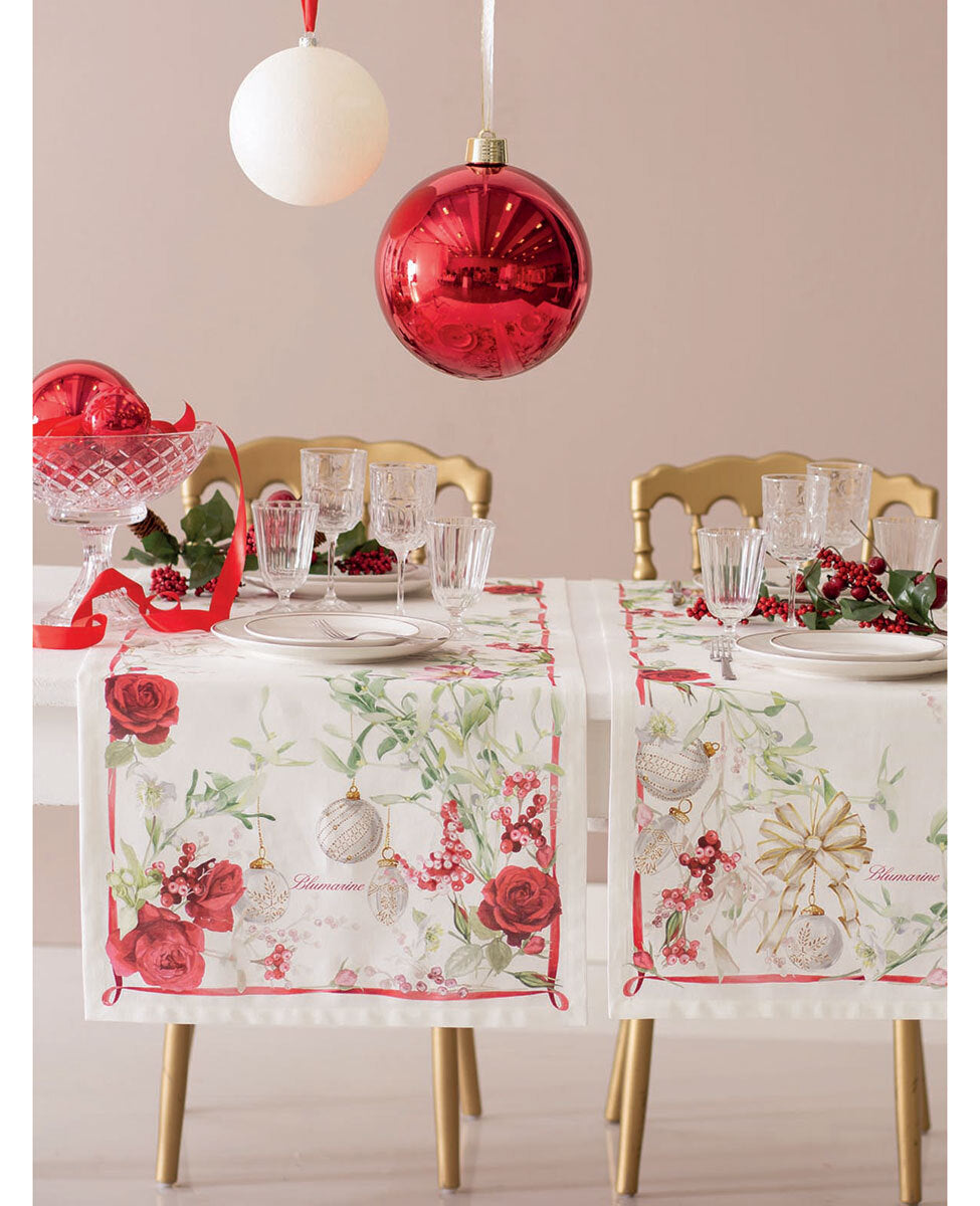 Runner Jingle Bells 50x150-Blumarine home