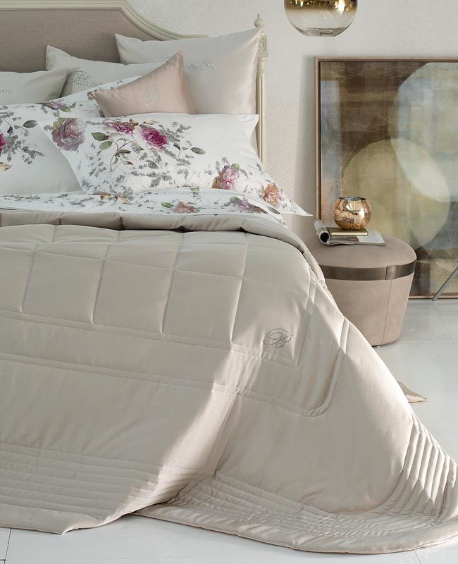 COPRILETTO BLU VELVET MATRIMONIALE | BLUMARINE HOME