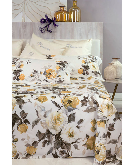 LENZUOLA QUATTRO STAGIONI ADELE MATRIMONIALE | BLUMARINE HOME