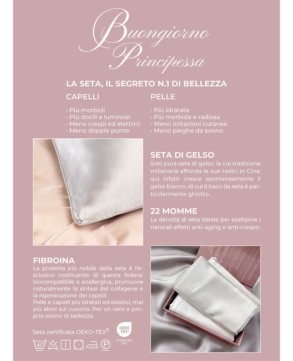 FEDERA in SETA BUONGIORNO PRINCIPESSA | DONDI HOME