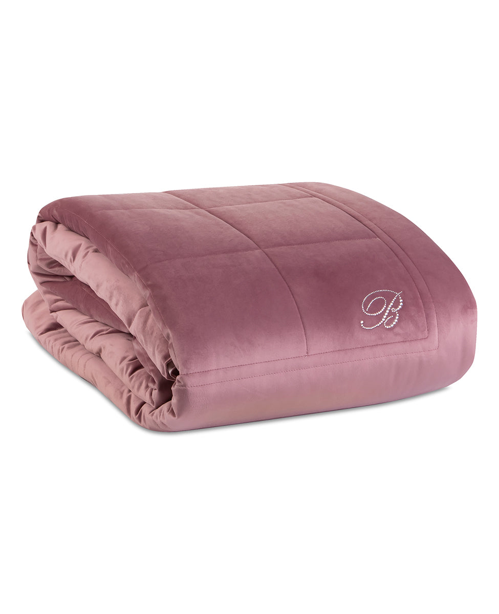 COPRILETTO BLU VELVET MATRIMONIALE | BLUMARINE HOME