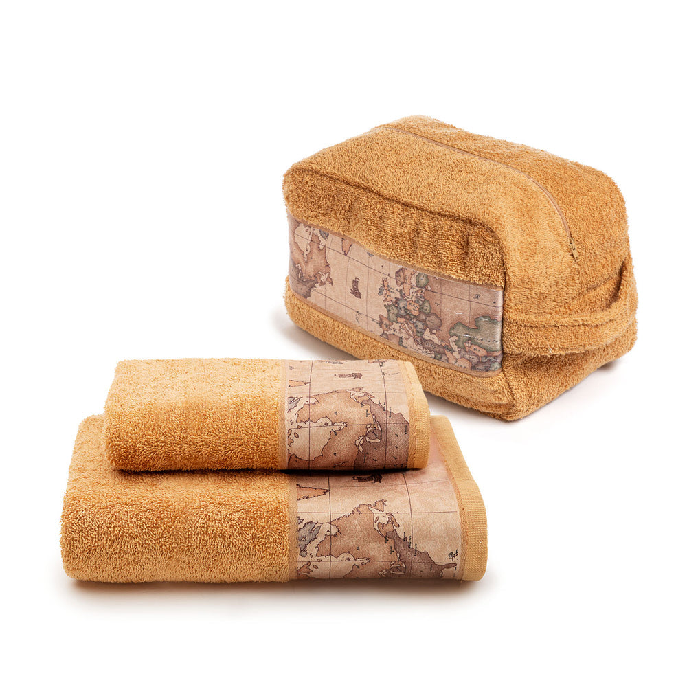 Set Beauty Asciugamano con ospite Geo | Alviero Martini 1A Classe