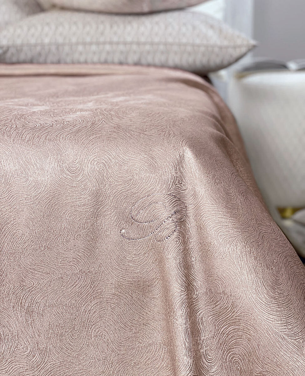 Blumarine Home – Copriletto liscio Matrimoniale Sfumatura