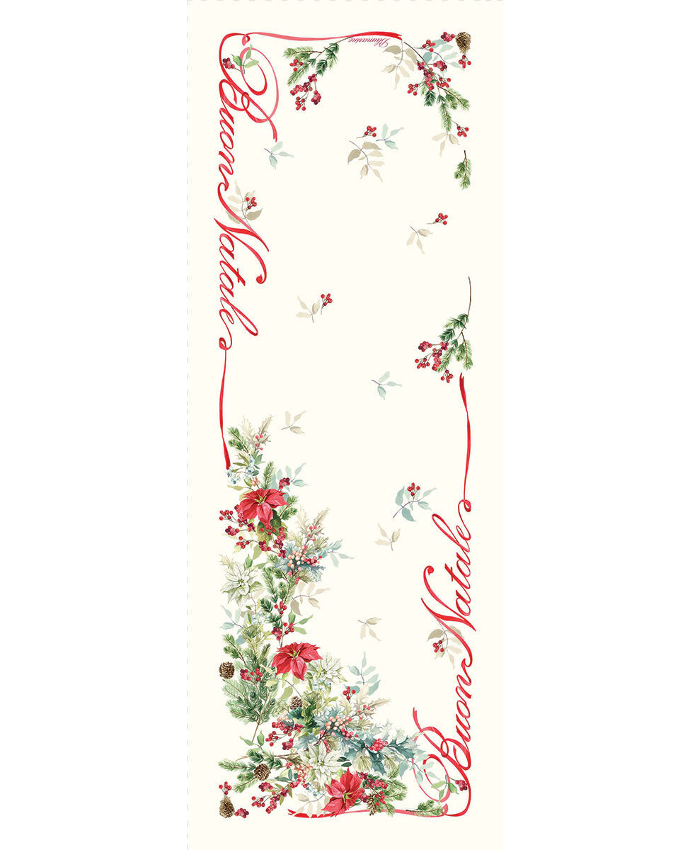 Runner Buon Natale 50x150-Blumarine home