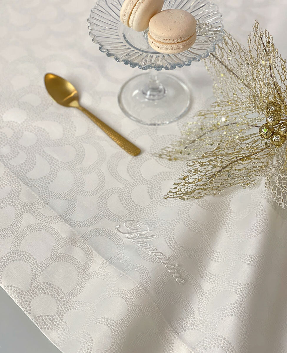TOVAGLIA DEA fiandra di cotone jacquard-Blumarine
