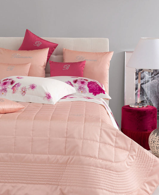 COPRILETTO TRAPUNTATO NOTE BLU MATRIMONIALE | BLUMARINE HOME
