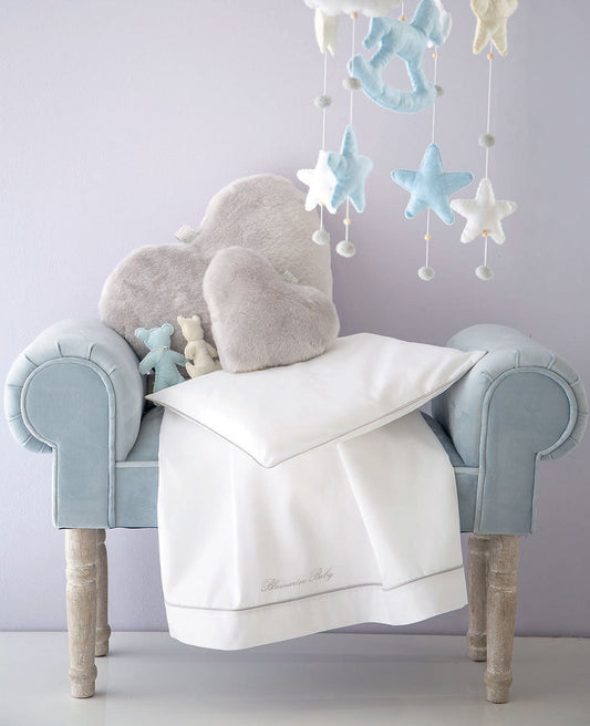 LENZUOLA CULLA BABY BLU | BLUMARINE BABY