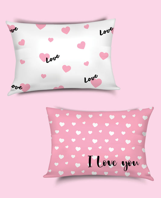 Coppia federe Love Me-Camomilla by Dondi