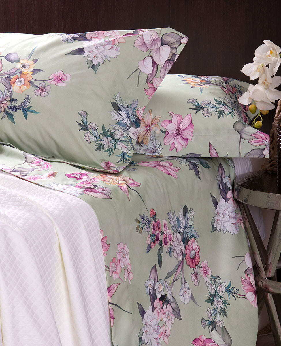 LENZUOLA ESTIVO ORTENSIA MATRIMONIALE/Forever by Dondi