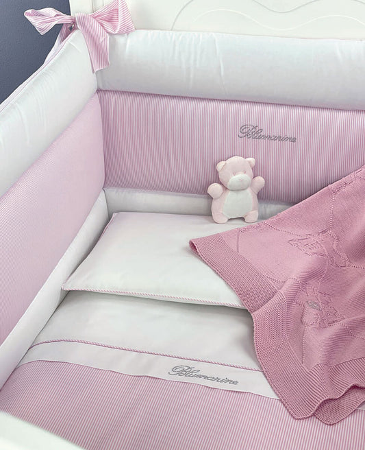 Set copripiumino culla Navy-Blumarine baby