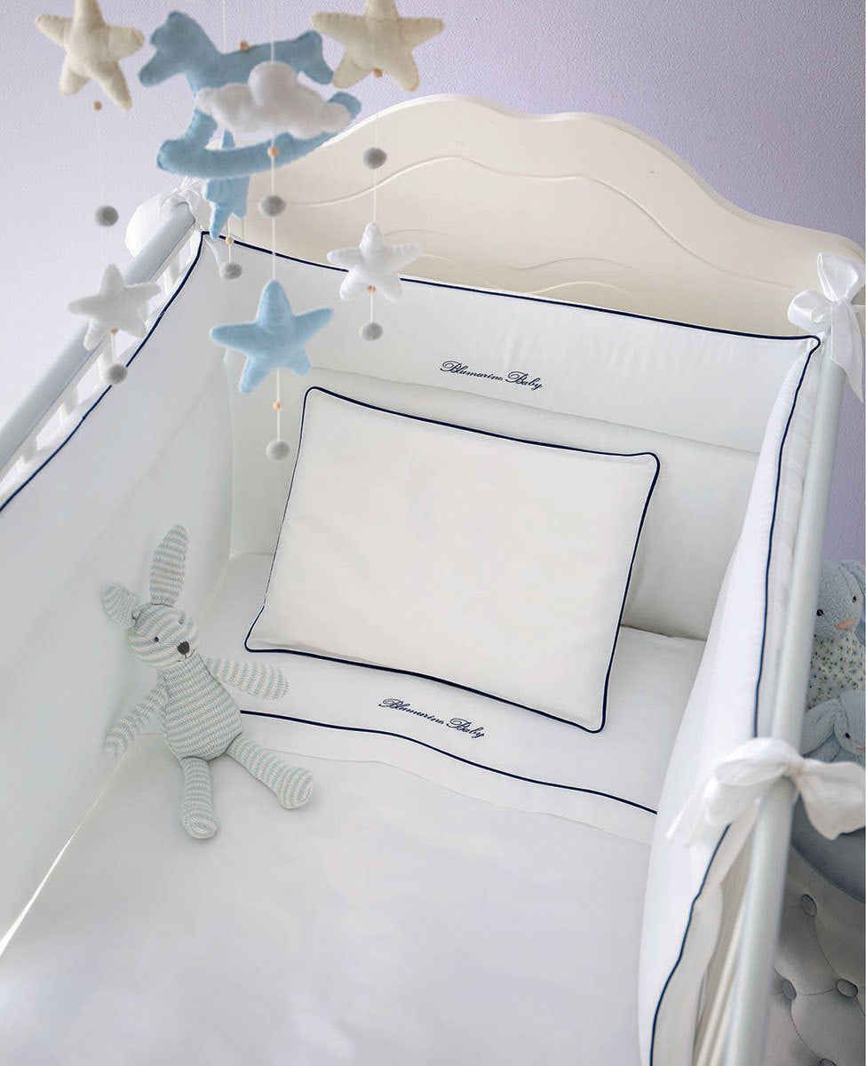 COPRIPIUMINO LETTINO BABY BLU | BLUMARINE BABY