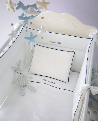 COPRIPIUMINO LETTINO BABY BLU | BLUMARINE BABY