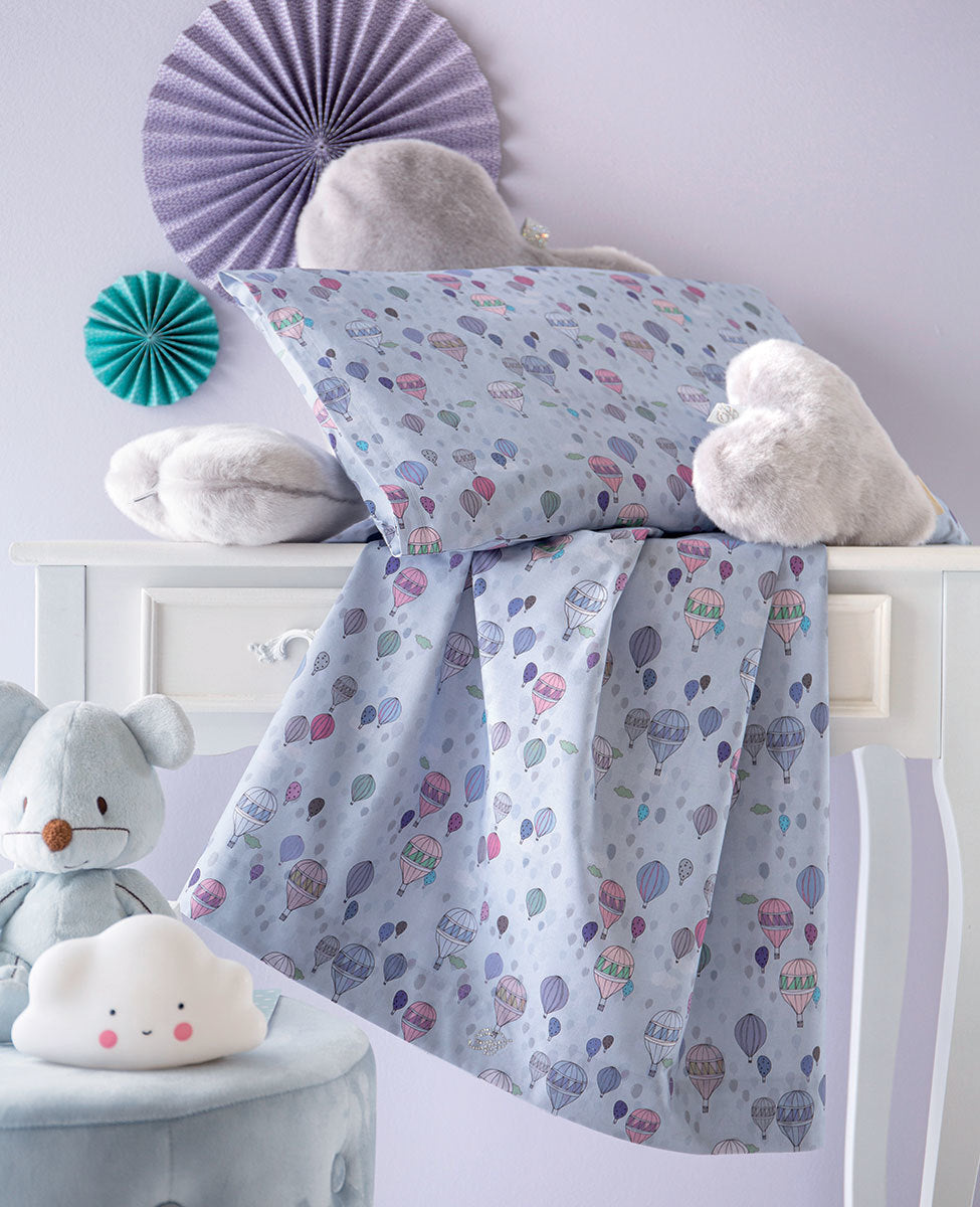 LENZUOLA LETTINO MONGOLFIERA | BLUMARINE BABY