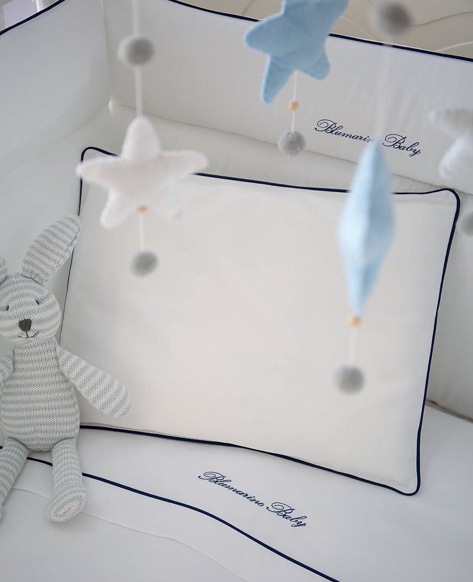COPRIPIUMINO LETTINO BABY BLU | BLUMARINE BABY