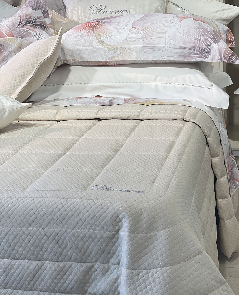 COPRILETTO TRAPUNTATO PRIMIZIA MATRIMONIALE | BLUMARINE HOME