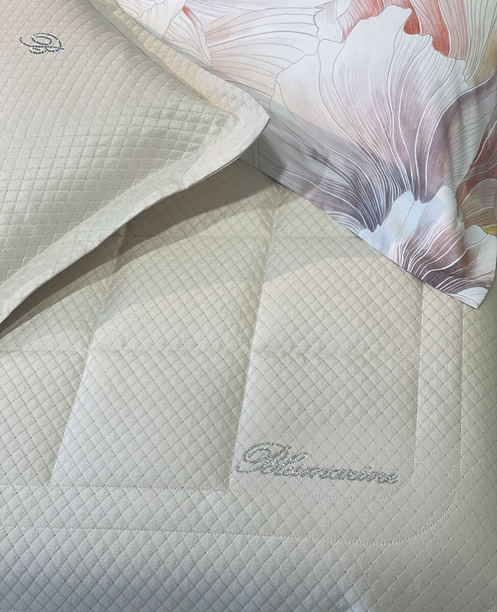 COPRILETTO TRAPUNTATO PRIMIZIA MATRIMONIALE | BLUMARINE HOME