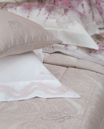 Lenzuola Crystelle Ricamato Matrimoniale – Blumarine Home