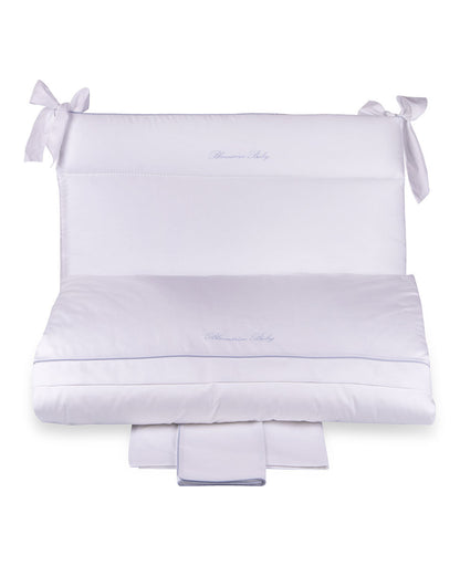 COPRIPIUMINO LETTINO BABY BLU | BLUMARINE BABY
