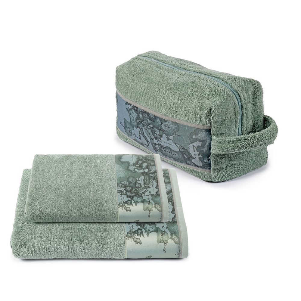 Set Beauty Asciugamano con ospite Geo | Alviero Martini 1A Classe