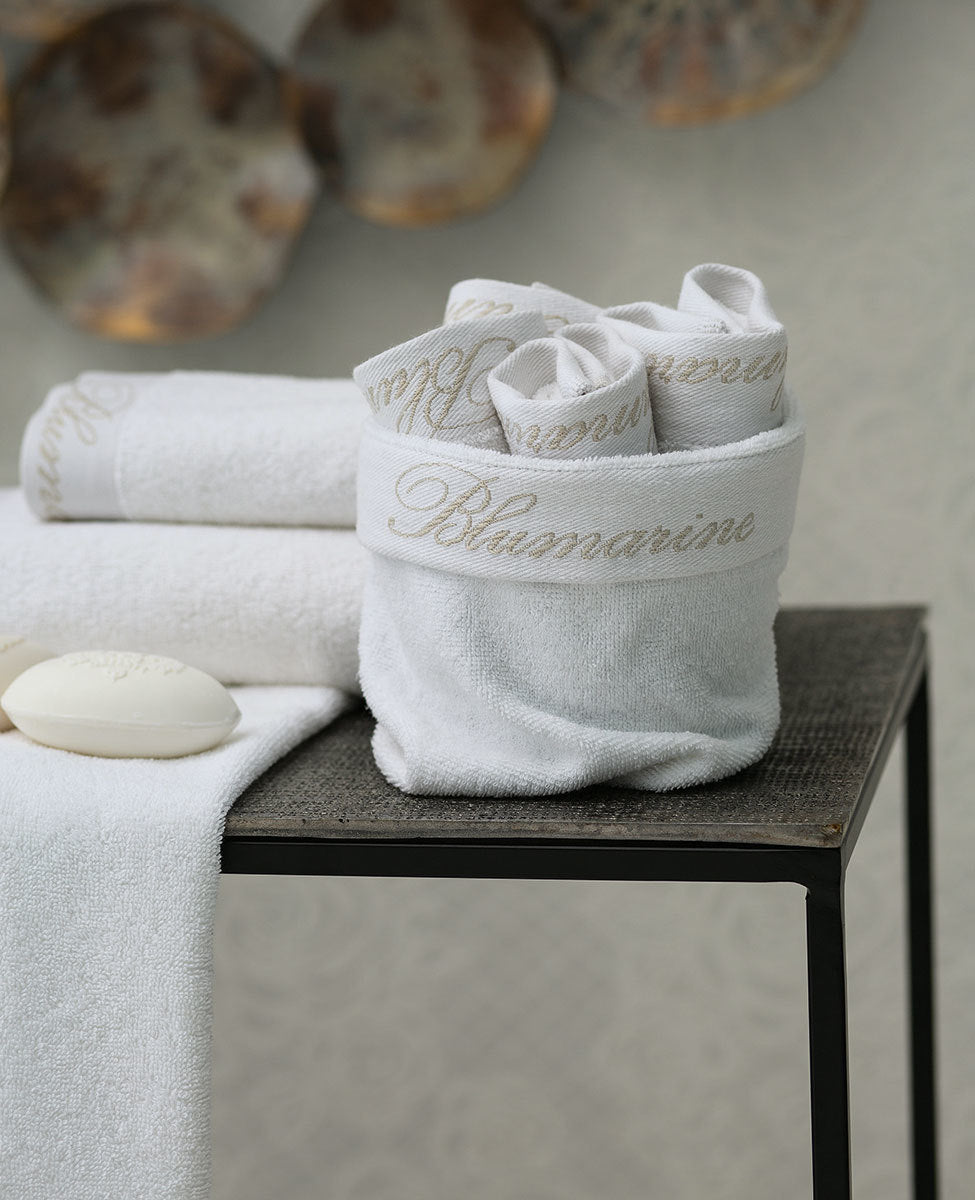 Blumarine Cestino con  4 lavette SPA