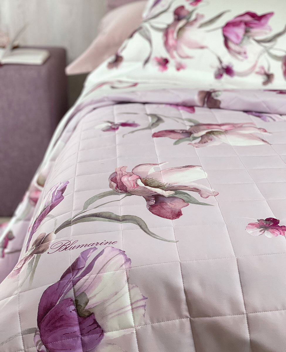 Copriletto Fleurette matrimoniale-Blumarine home