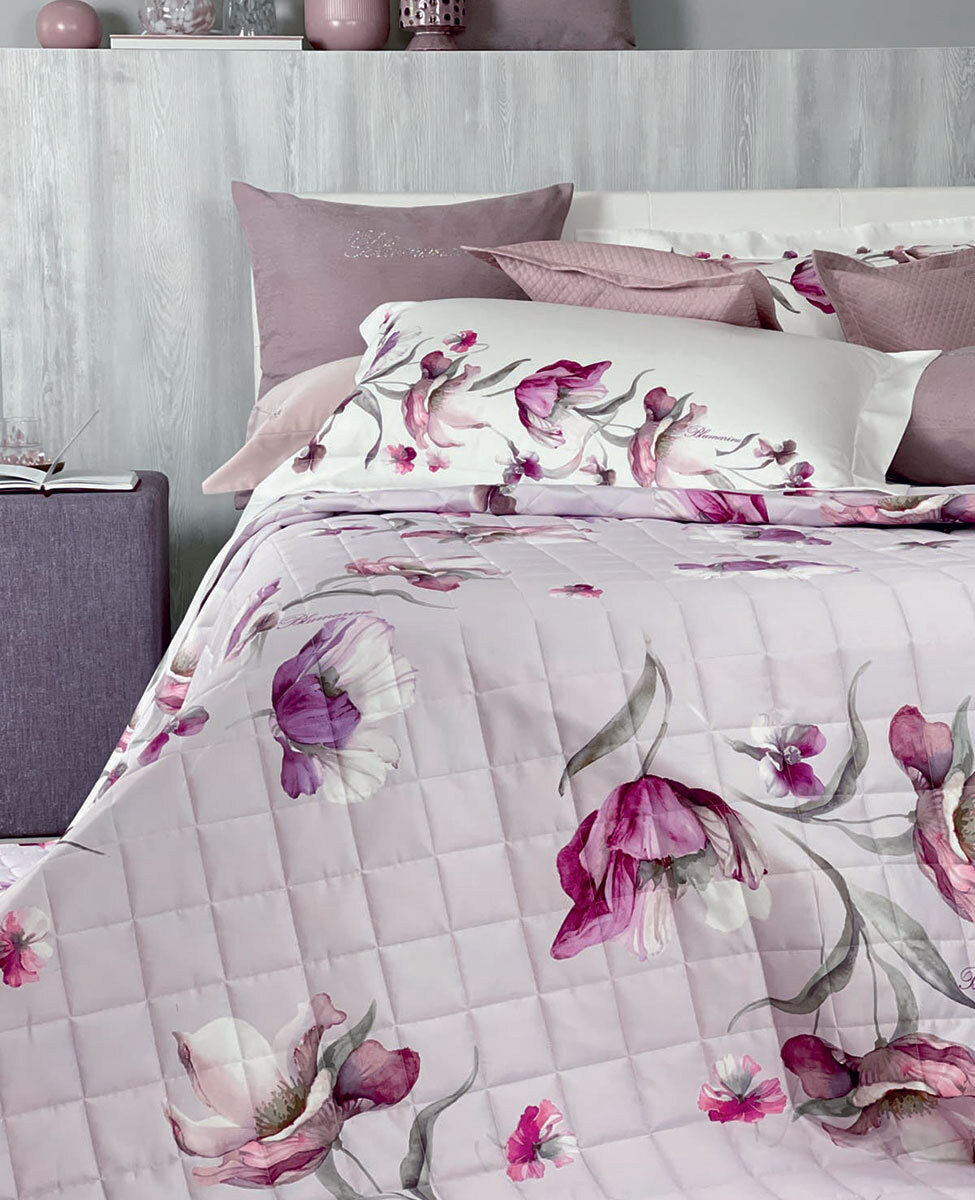Copriletto Fleurette matrimoniale-Blumarine home