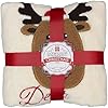 Plaid  Rudolph in bussy Maryplaid effetto peluche mis.150x180