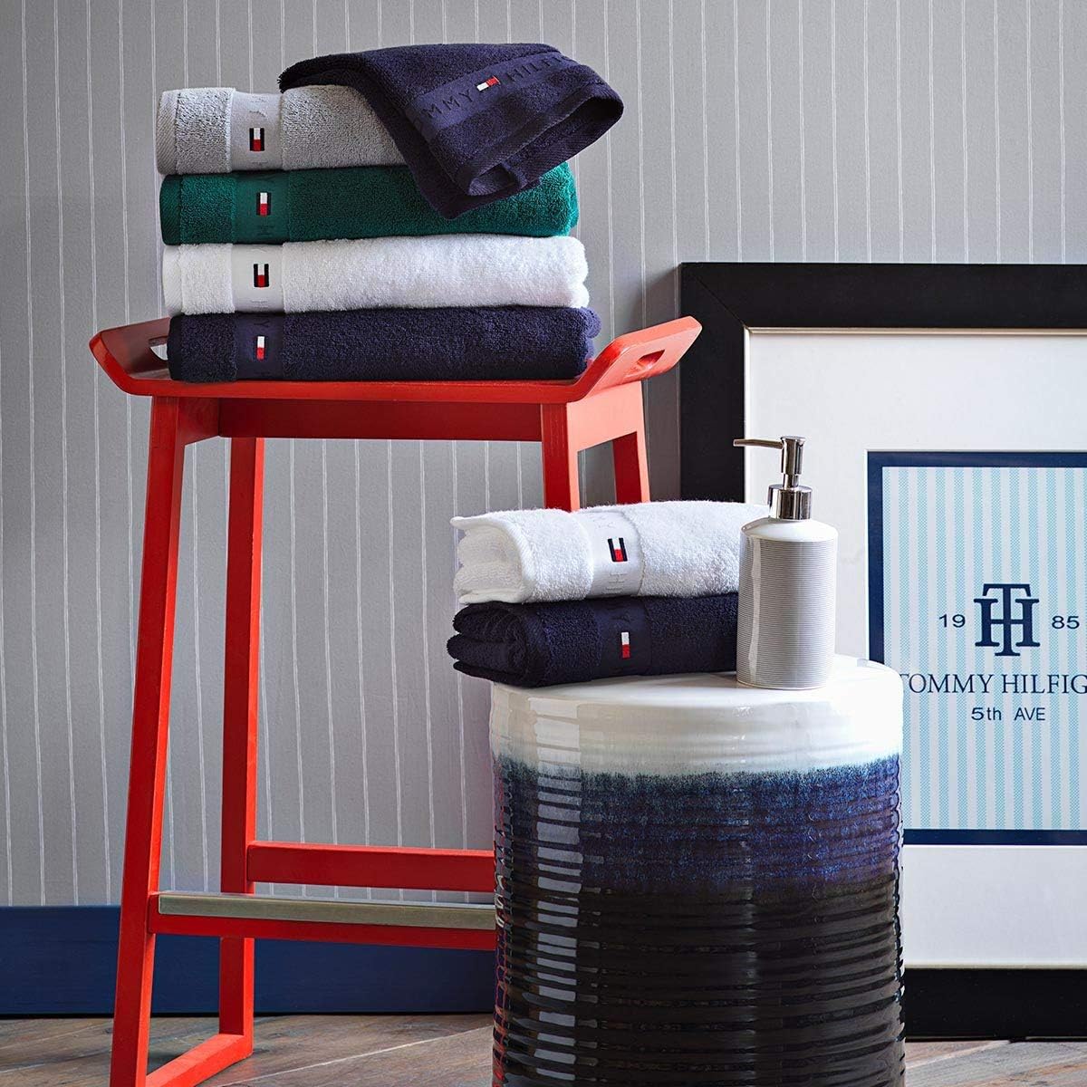 SET ASCIUGAMANI LEGEND 2PZ | TOMMY HILFIGER