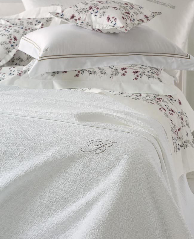 Blumarine Home | Copriletto Liscio Delfina