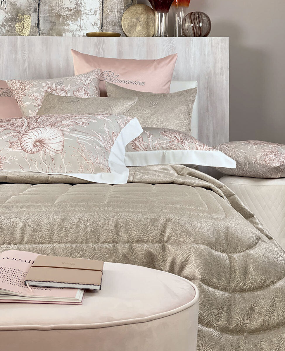 Blumarine Home – Copriletto trapuntato Matrimoniale Sfumatura