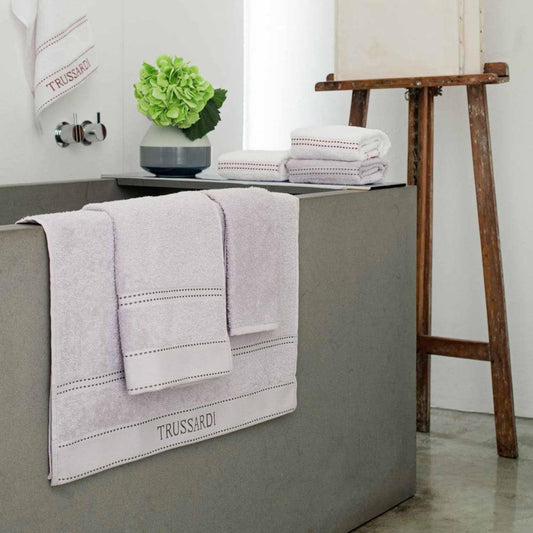 TELO BAGNO COTONE RIBBON TRUSSARDI