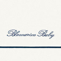 COPRIPIUMINO LETTINO BABY BLU | BLUMARINE BABY