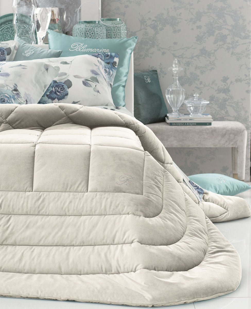 Trapunta Blu Velvet 220 gr Matrimoniale – Blumarine Home