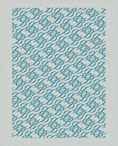 Plaid Blue Queen 190x140/BLUMARINE