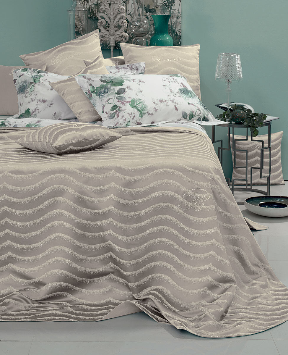 Copriletto Liscio Jasmine Matrimoniale – Blumarine Home