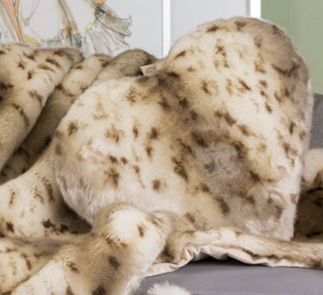 Blumarine Home Cuscino cuore Lince grande