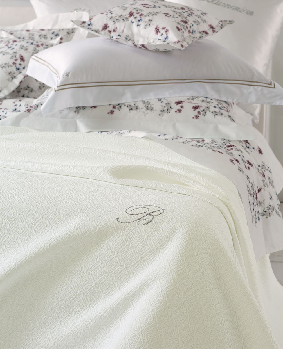 Blumarine Home | Copriletto Liscio Delfina