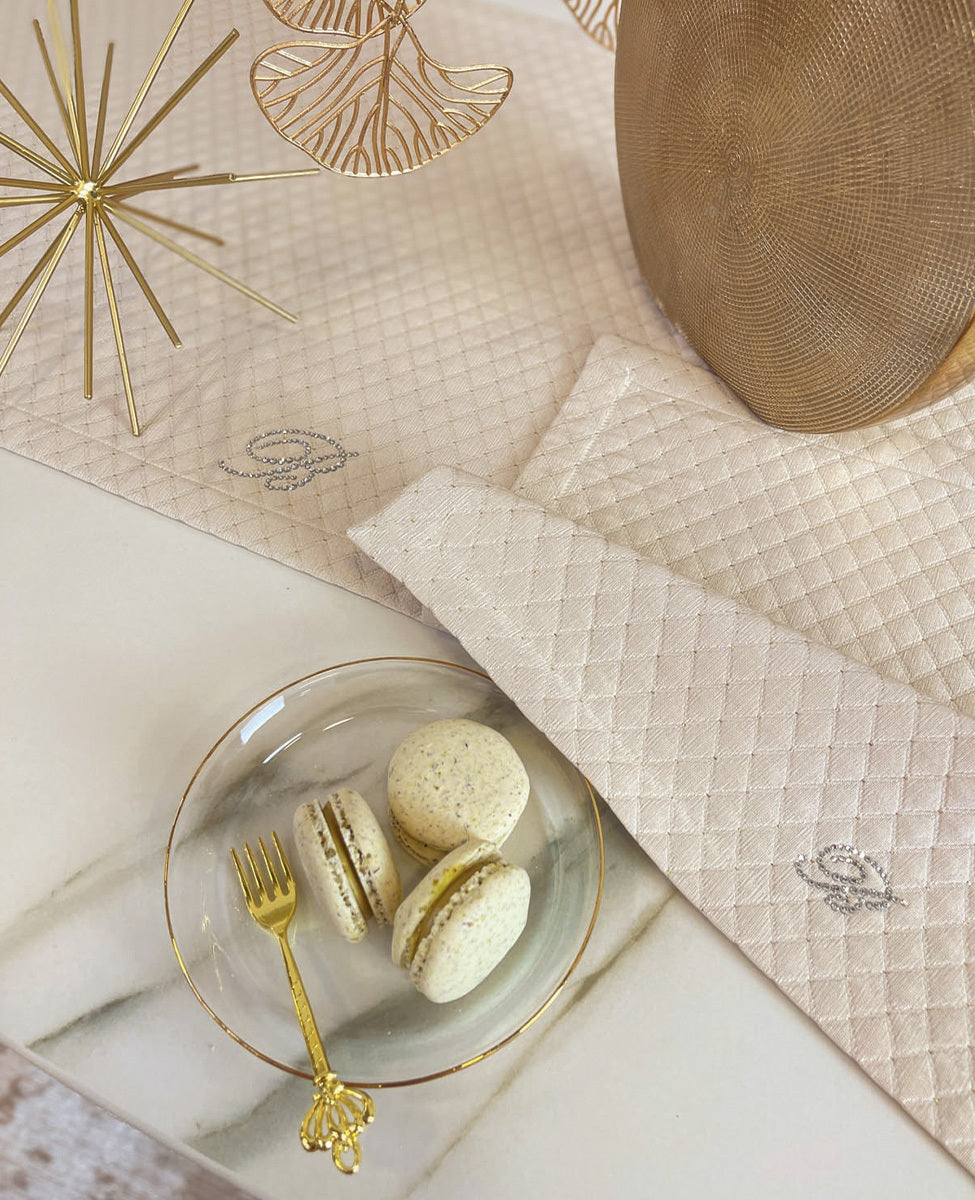 Blumarine Home | Set tris centrini Primizia