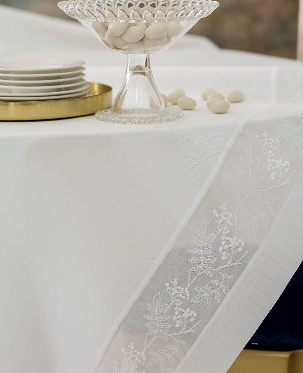 Copritavolo Cerimonia 90x90 - Blumarine Home