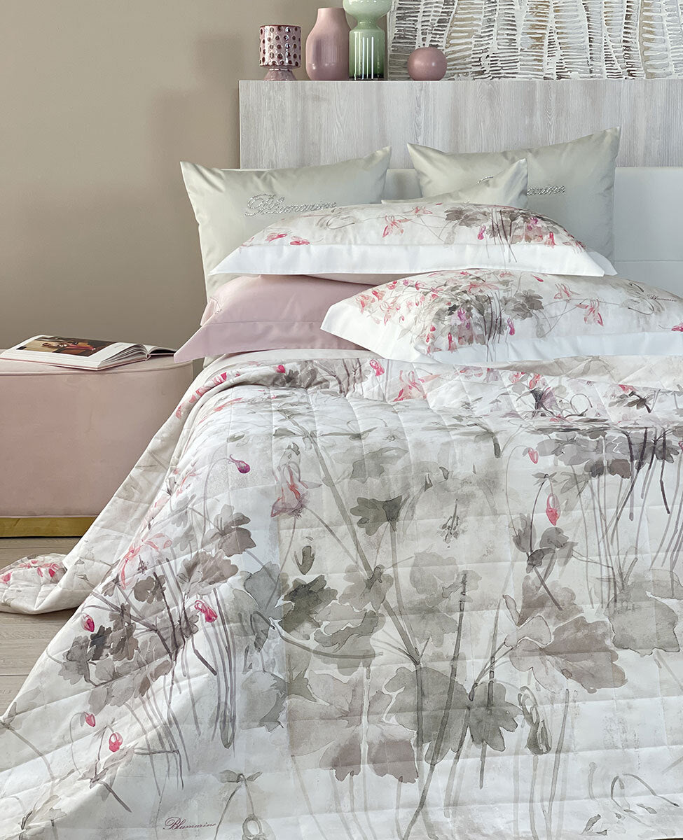 Blumarine Home Copriletto Ciclamino
