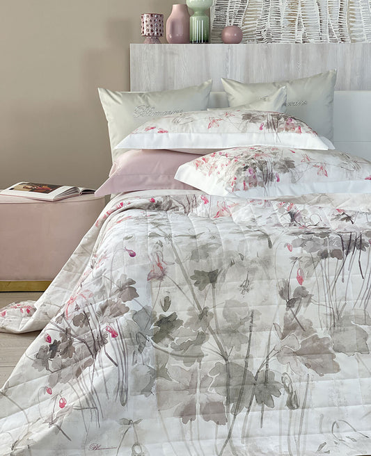 Blumarine Home Copriletto Ciclamino