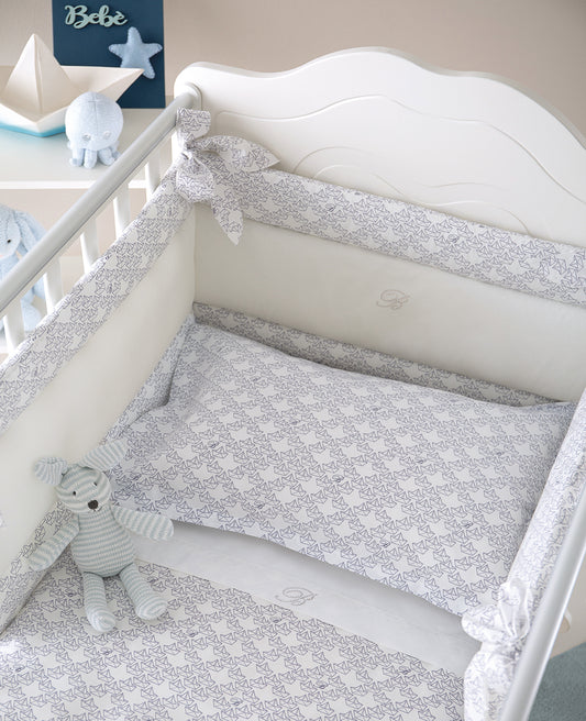 COMPLETO COPRIPIUMINO LETTINO BARCHETTA | BLUMARINE BABY