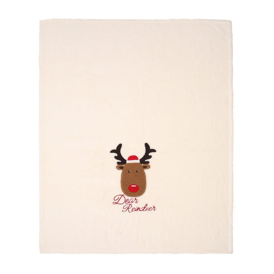Plaid  Rudolph in bussy Maryplaid effetto peluche mis.150x180