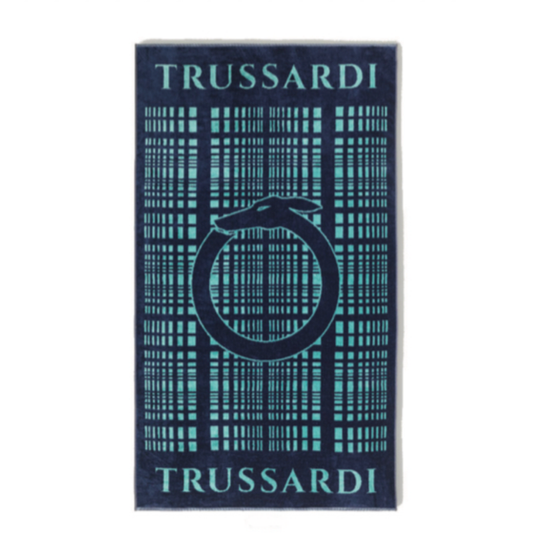 TELO MARE LOGO MANIA I TRUSSARDI