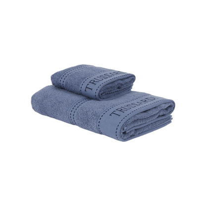 SET ACIUGAMANI 1 + 1 COTONE RIBBON I TRUSSARDI