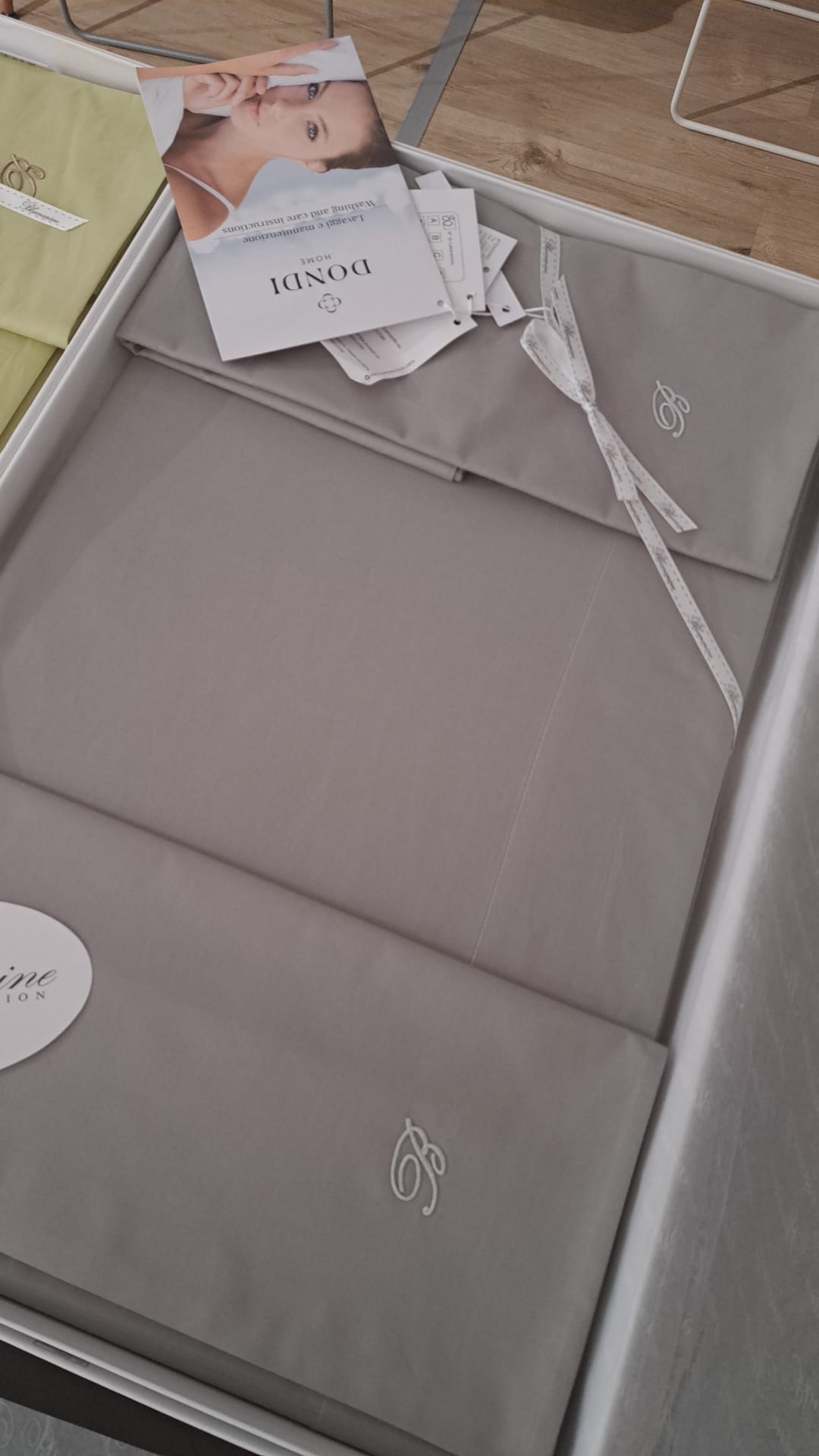 Blumarine Home | Completo lenzuola Stile blu