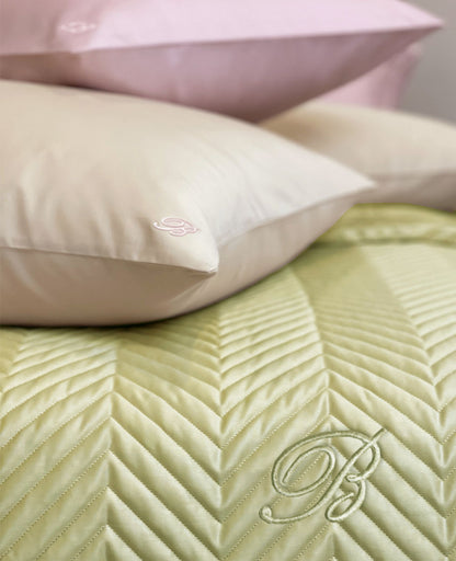 Blumarine Home | Copriletto trapuntato Stile blu