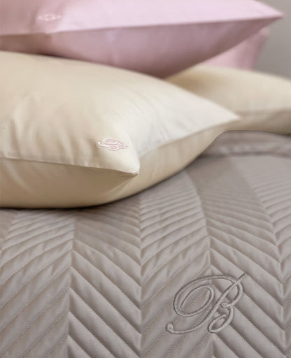 Blumarine Home | Copriletto trapuntato Stile blu