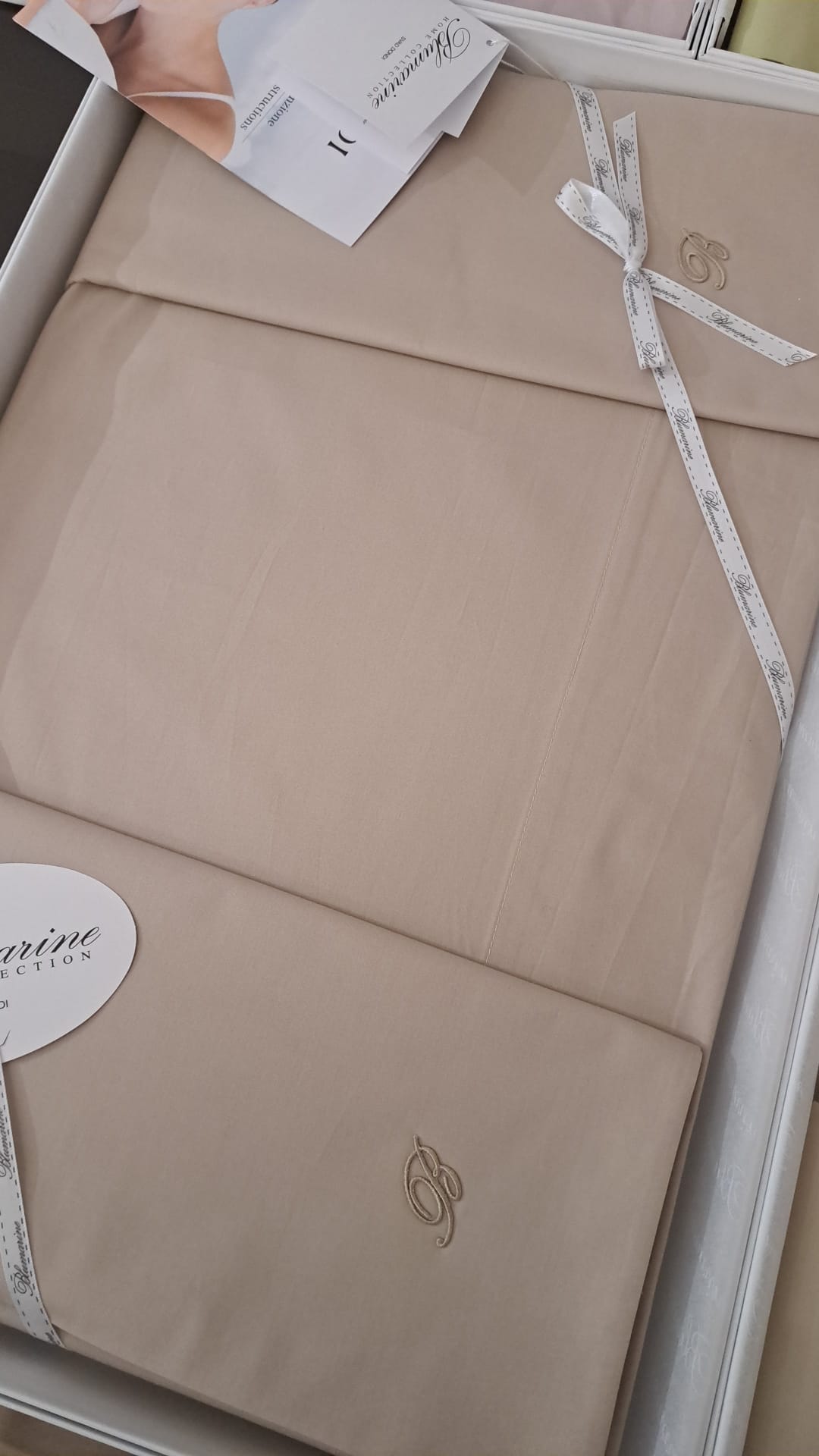Blumarine Home | Completo lenzuola Stile blu