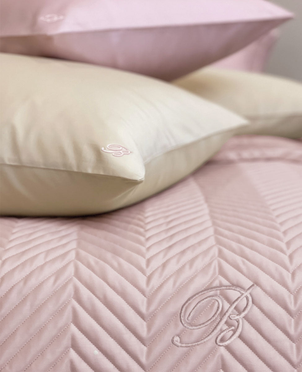 Blumarine Home | Copriletto trapuntato Stile blu